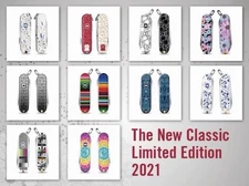 2021 Victorinox Classic SD Limited Edition - ALL 10 DESIGNS - BRAND NEW