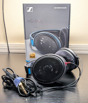 Sennheiser HD 600 Over the Ear Headphones - Black - Used | eBay