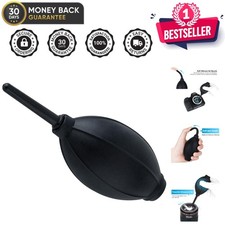 Ergonomic Silicone Air Blower with Microfiber Cloth - Perfect for Camera  Tech