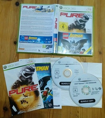 Pure + LEGO Batman: The Videogame Bundle | XBox 360 | in OVP | CiB | Sammler