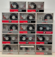 14x Sony 90 / 60 *Unbeschriftet+Sticker* IEC I/TYPE 1 Kassette Cassette