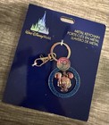 WOW! NEW! Disney Parks Mickey Mouse 50th Anniversary Metal Keychain! — photo 1