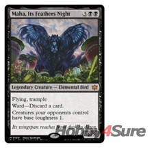 Maha, Its Feathers Night [Borderless Foil] #289 Prices | Magic