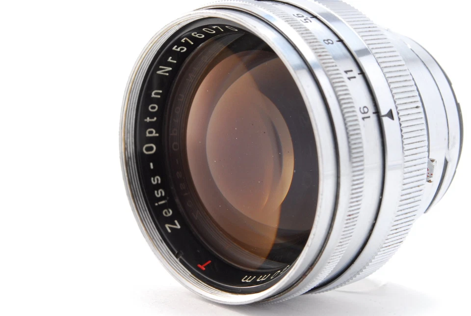 [Near MINT] Zeiss Opton Sonnar 5cm 50mm f/1.5 Contax Rangefinder Lens From JAPAN - Image 3 of 4