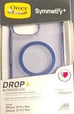 otterbox symmetry MagSafe clear/blue case for iphone 13 pro max / 12 pro max