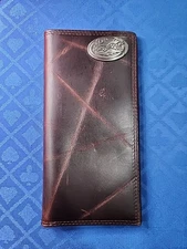 NEW! ZEP-PRO NCAA Florida Gators Long Leather Roper Wallet