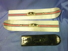 TRICYCLE SET OF SNOW SKIS, SPORT SIZED, USED