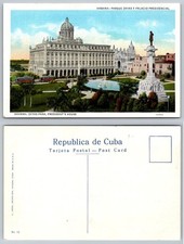 Carros de colección Habana Cuba Parque Zayas Palacio Presidencial
