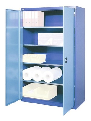 Thur Metall Flügeltürschrank (BxTxH) 1000 x 500 x 1950 mm 4 Verstellböden NCS...