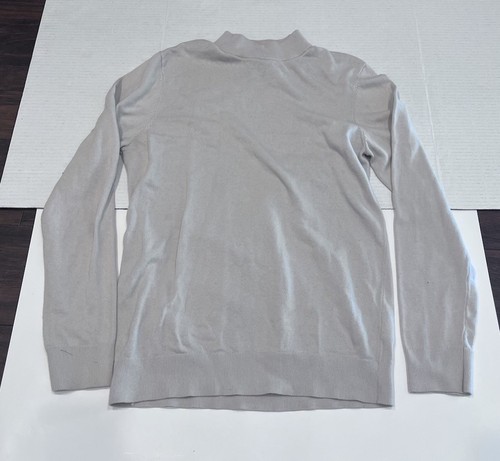 (Lot of 2) H&M Mens Slim-Fit Turtleneck Sweater Long Sleeve - Tan & Black Size S - Picture 4 of 10