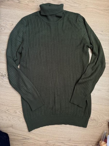 Men Club Monaco Turtleneck Khaki 40 /L / 48