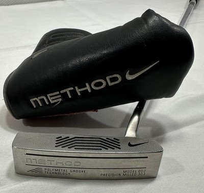 Nike Method Model 002 Precision Milled 303 Putter Original Grip & Head Cover