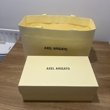 Axel Arigato Paper Bag 42/25/14 Cm Paper Box 34/19/12 Cm Used