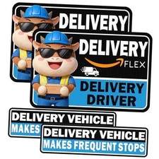 Car Magnets Flex Driver,Heavy Duty Reflective Flex Delivery Driver Car