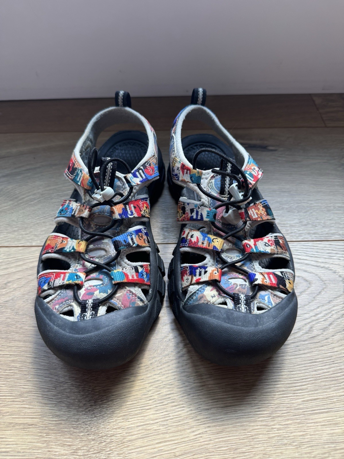 Keen Newport H2 1022799 Sandali Donna 8 5 Escursionismo Grigio Multicolore Impermeabili