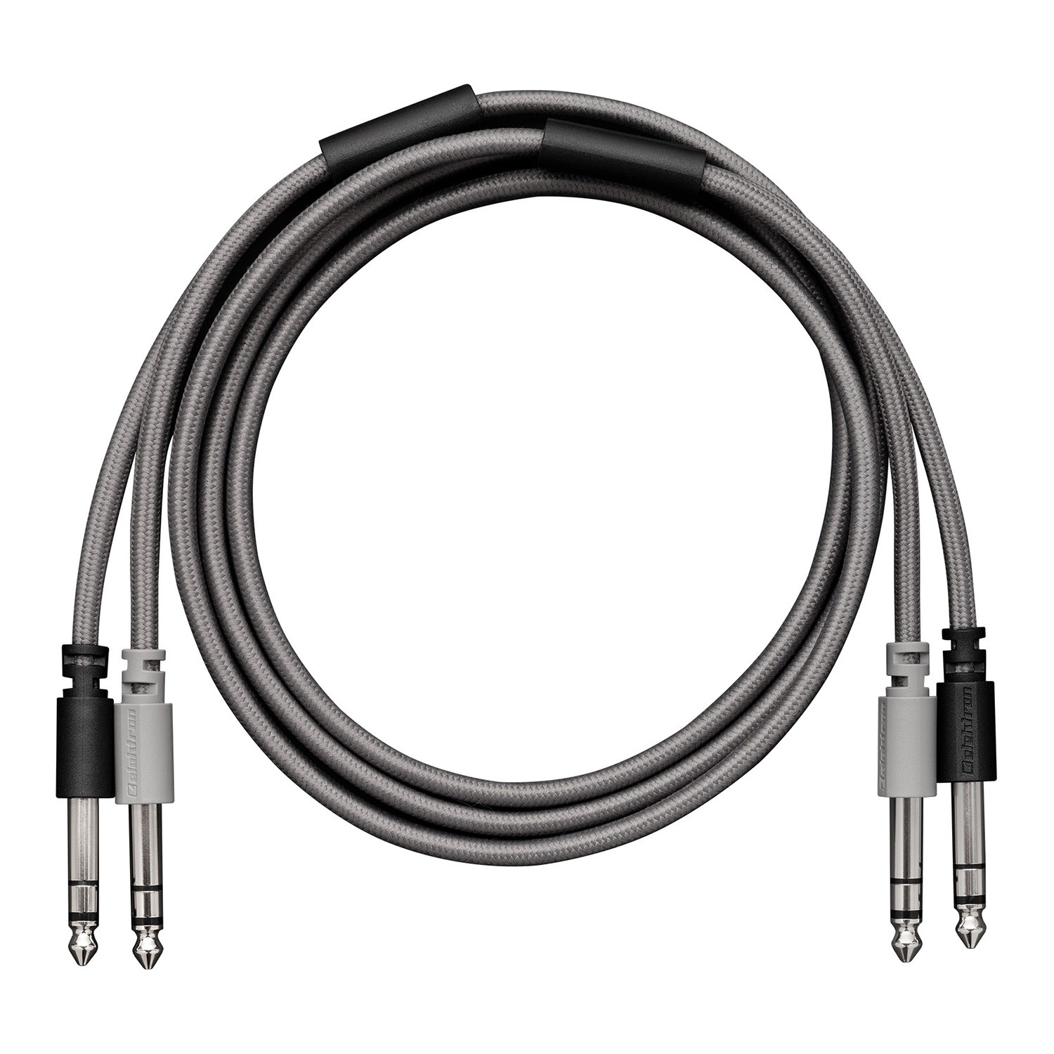 Elektron Twin Balanced 1/4'' TRS Audio Cable - 16.5''