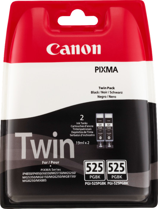 Canon PGI-525 BK encre noire multipack pour impression document