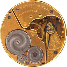 1914 ELGIN POCKET WATCH MOVEMENT 17505911 GRADE 293 16s 7j DL3 