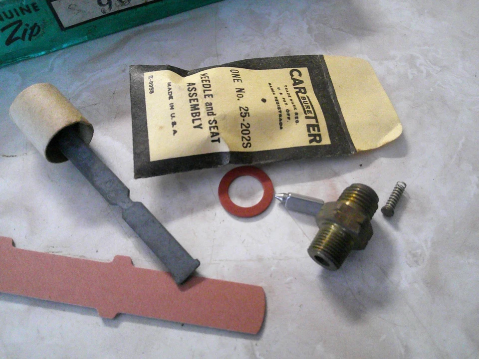 Kit de cremallera de carburador Carter 900-93 1951 1952 1953 1954 Dodge Truck B-3-B B-4B C-1B Foto 2 de 3