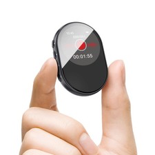 128GB small  Voice Recorder,Voice-activated recording,with playback and BLACK