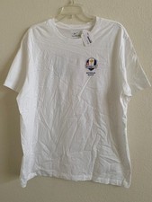NEW NIKE 2025 Ryder Cup (SWX) Bethpage Black Men's Golf T Shirt X Large XL WHITE