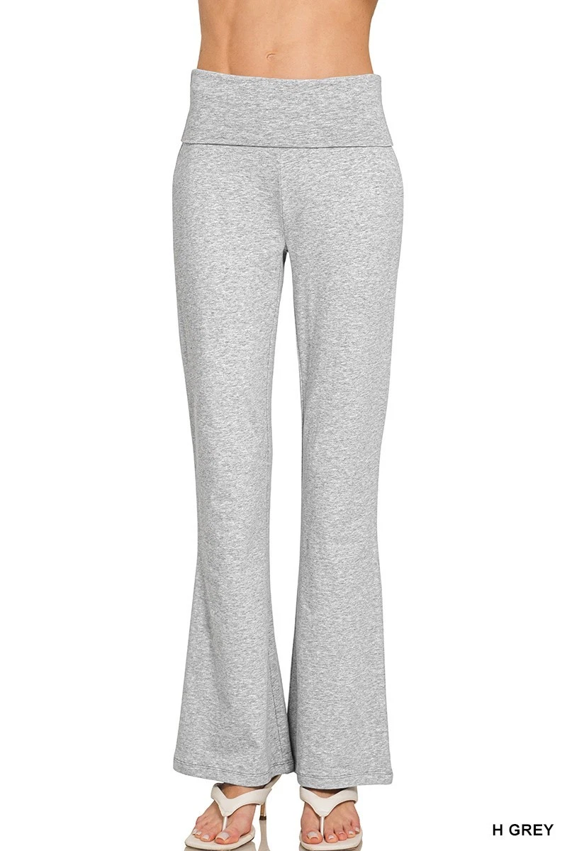 Flared Gray Pants for Women for sale | eBay