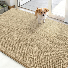 Dog Door Mat for Muddy Paws 48 x OLANLY 48x30 Absorbs Moisture Dirt Absorbent