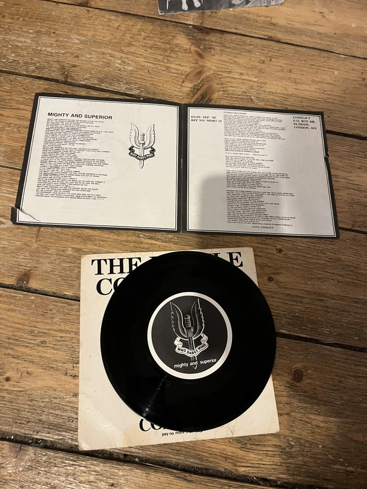 JOB LOT 12 PUNK 7”s SEX PISTOLS CLASH SKIDS GEN X ZOUNDS CONFLICT TUBEWAY ARMY  - Image 2 of 4