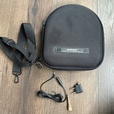 Bose Quiet Comfort 2 Acoustic Headphone Carrying Hard Case and Adapters Only