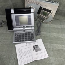 Large Number Big Button Robotic Flip Telephone Home Phone Caller ID,Alarm NEW