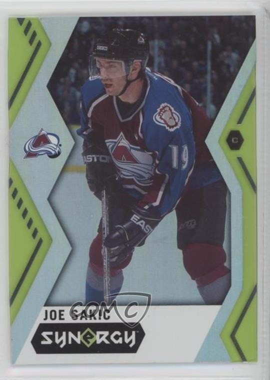 2017-18 Upper Deck Synergy Legends Green Joe Sakic #46 HOF 2vh