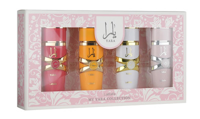 My Yara Collection   4 × 25 Ml Eau De Parfum Gift Set for Women (Yara + Yara Moi