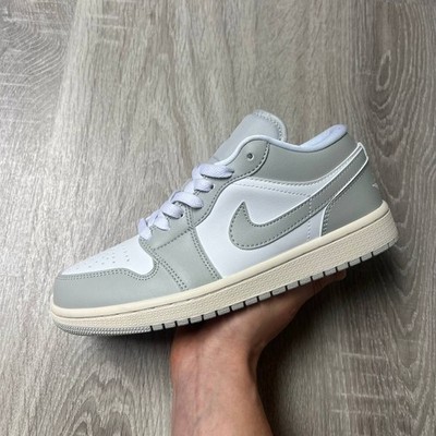 Nike Air Jordan 1 Low Light Smoke Grey White EU 39 / US 6.5 Neu OVP DC0774-103