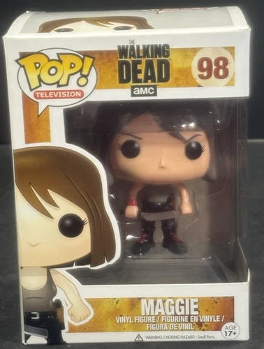 POP Movies The Walking Dead AMC 98 Maggie Vinyl Figure JJL141127 New 4"x3"x2"
