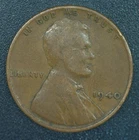 1940 1C BN Lincoln Wheat Cent (3 Coins)