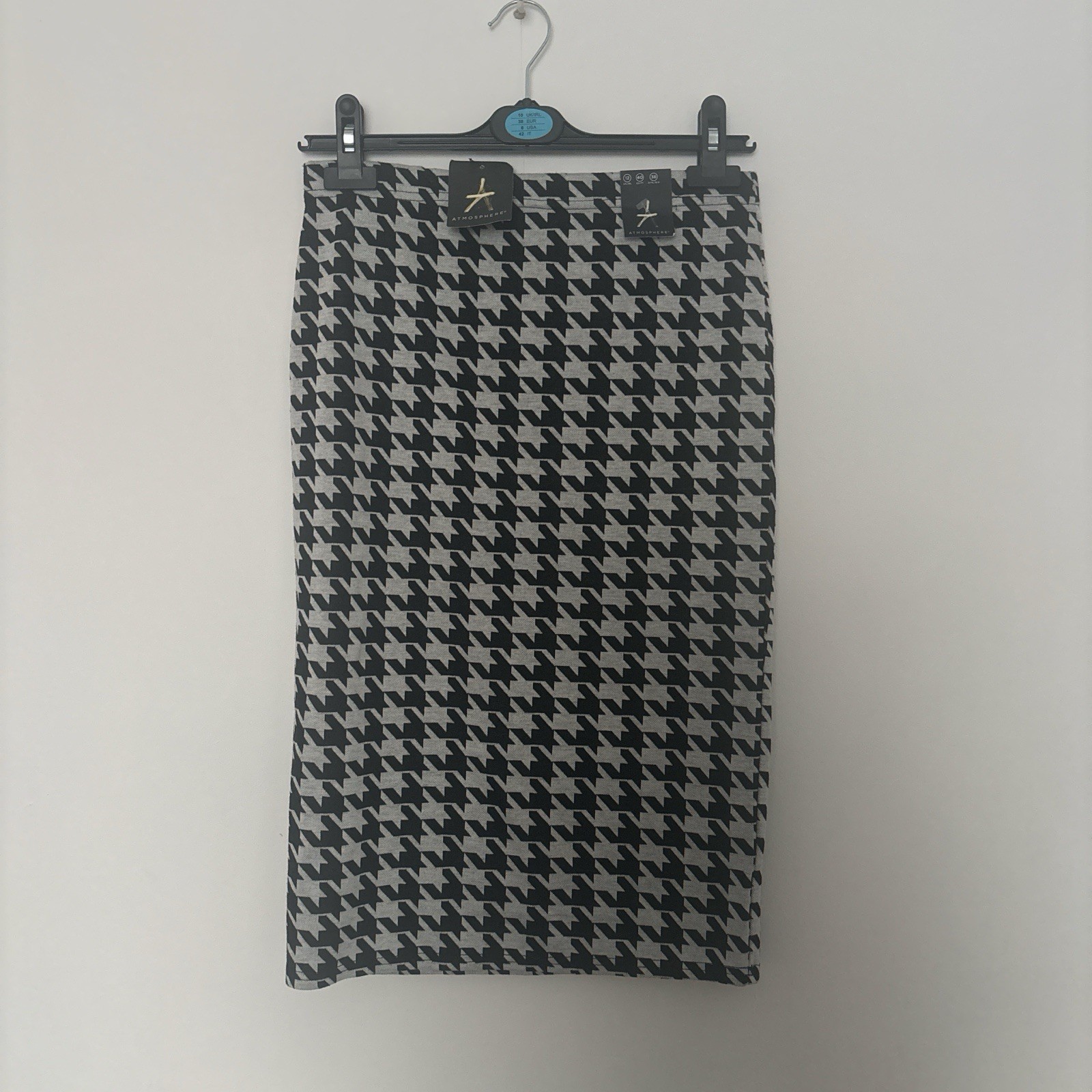 houndstooth mini skirt Size 10-image
