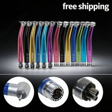 Dental High Speed Handpiece Push Button 4 hole NSK Style 7 colors