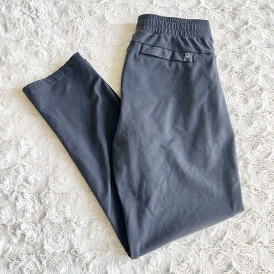 Public Rec Pants Mens 30x28 (Tag 32x30) Blue Gray Daymaker Drawstring Athletic