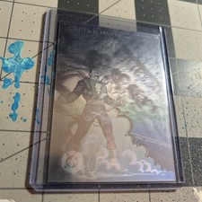 1993 SkyBox DC Cosmic Teams - Captain Marvel #DCH-11 - Hall of Fame Holo Insert