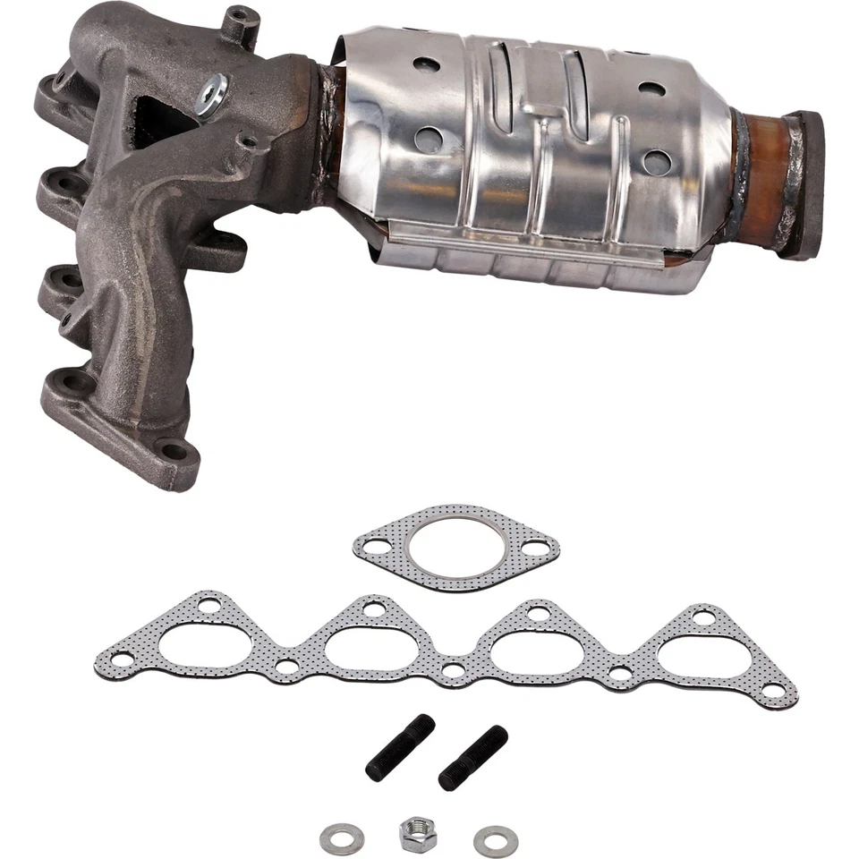 Catalytic Converters Set of 2 Front & Rear for Hyundai Elantra 2004-2006 Pair Foto 2 de 4