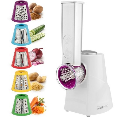 Clatronic Multi Express ME 3604 weiß, 5 Schneideeinsätze, NEU