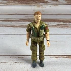 GI JOE 1985 Footloose Infantry Trooper Action Figure Uncracked Elbows Used