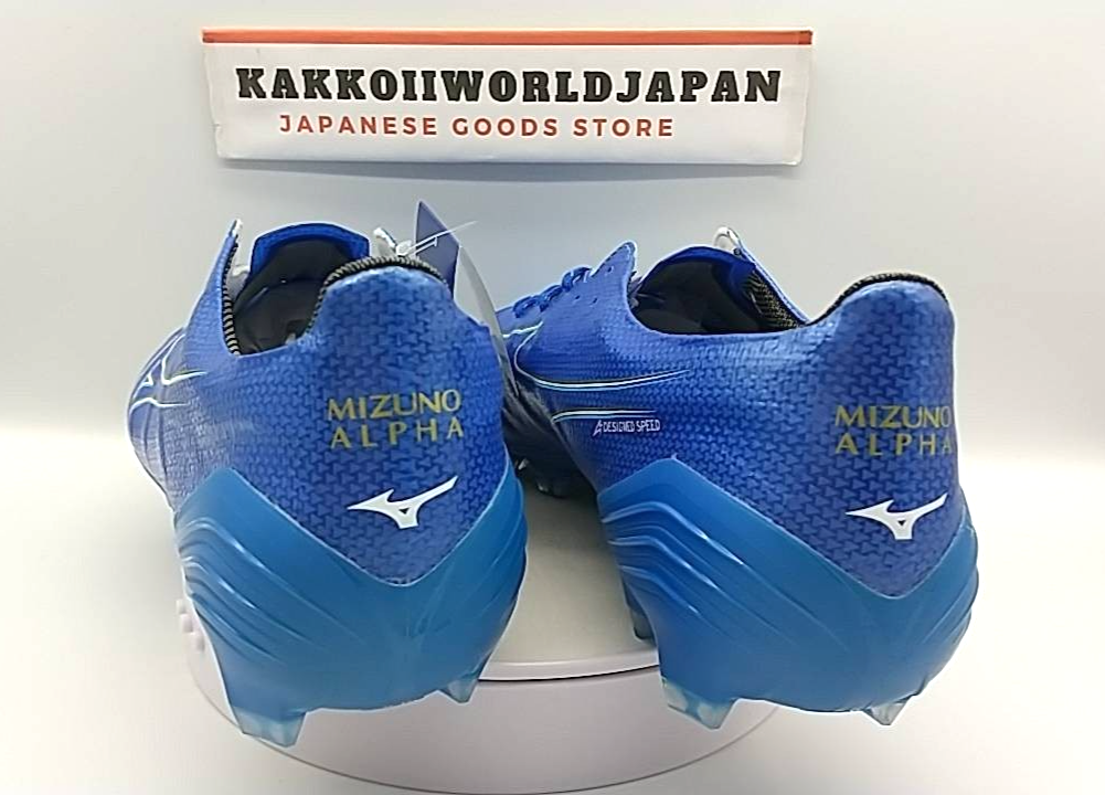 MIZUNO Soccer Cleats Mizuno Alpha ELITE P1GA246227 Laser Blue