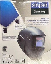 Scheppach AWH380 Automatik Schwei&szlig;helm Schwei&szlig;schild Schutzhelm Schwei&szlig;schirm