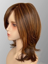 New - Belle Tress Malibu Wig, Mocha Maple Brown, City Collection HF 