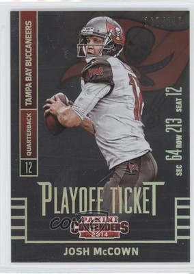 2014 Panini Contenders Playoff Ticket 167/199 Josh McCown #22 0l1