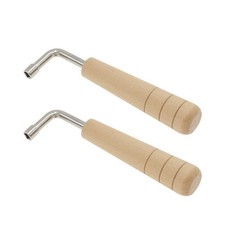 2 Pieces Lyre Harp Tuning Wrench, L Shape Tool for Autoharp Instruments, New USA