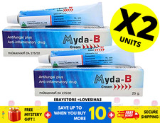 Myda-B Cream Anti Inflammatory  Anti fungal Plus NEW 25gr X 2 pcs