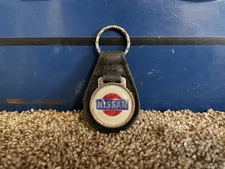 Vintage Nissan Keychain Black 