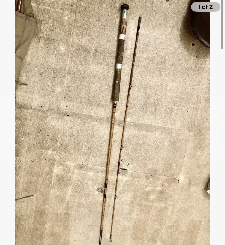 6 Vintage Split Cane Rods Inc The Perfection Milford Fly rover Paulson ...